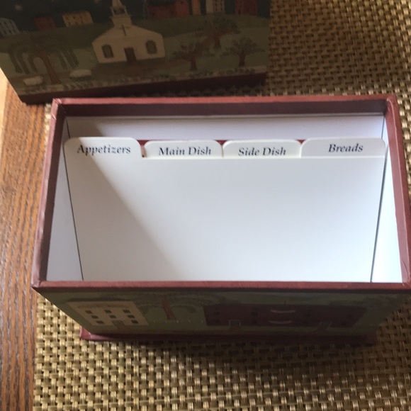Recipe Box & Cards - Picture 13 of 16